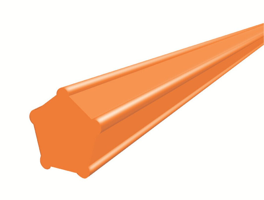 ligne de pentagone prédécoupée
